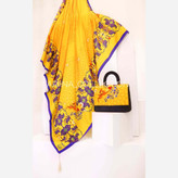 روسری نخی قواره 140 طرح شمس